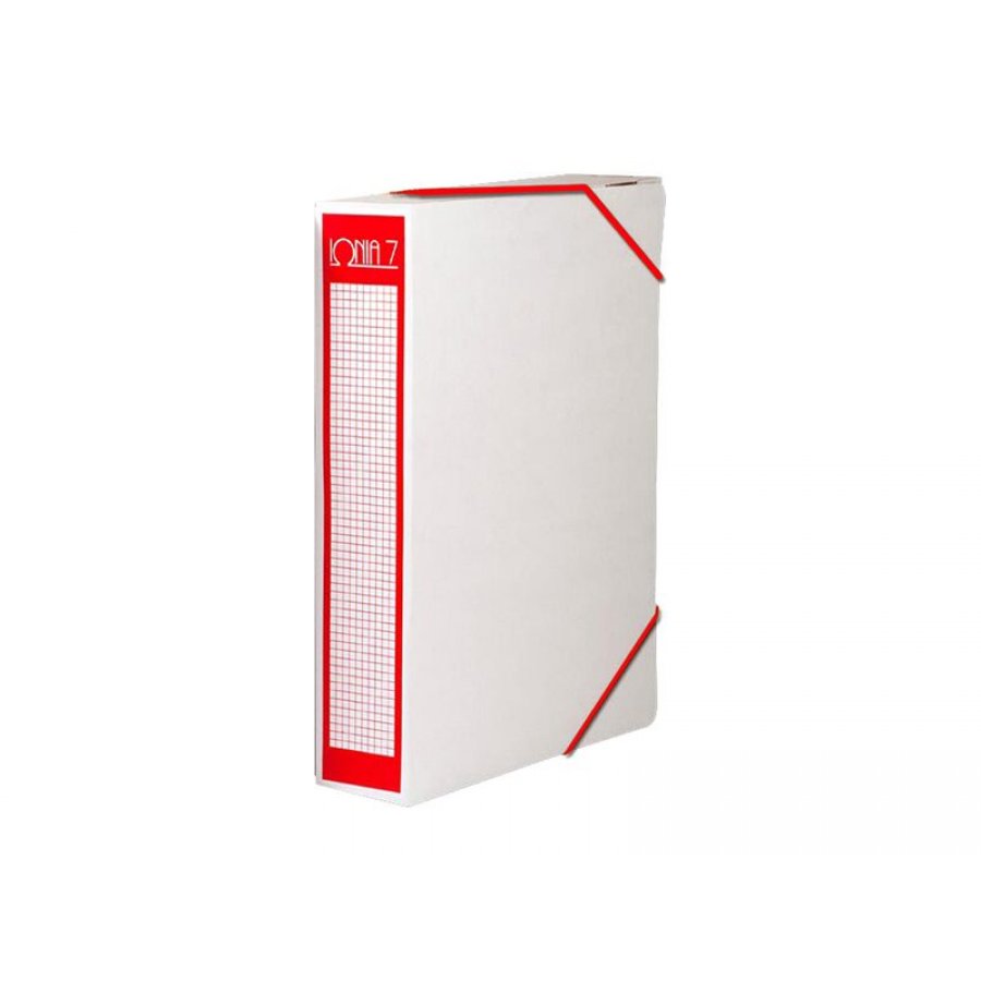 ΙΩΝΙΑ Box Κουτί Αρχειοθέτησης με Λάστιχο 7cm Κόκκινο 27x35x7cm ΙΩΝΙΑ Box Κουτί Αρχειοθέτησης με Λάστιχο 7cm Κόκκινο 27x35x7cm
