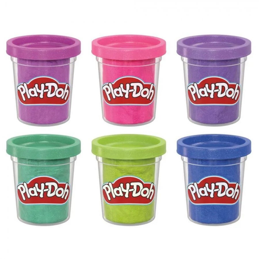 Hasbro Play-Doh Πλαστελίνη - Παιχνίδι Sparkle Compound Collection 2.0 Hasbro Play-Doh Πλαστελίνη - Παιχνίδι Sparkle Compound Collection 2.0