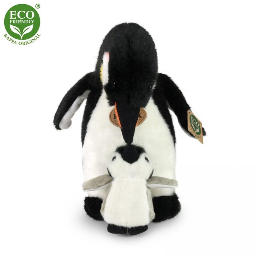 Rappa Λούτρινος Πιγκουίνος με Μωρό 22 εκ. Eco-Friendly (109995) Rappa Λούτρινος Πιγκουίνος με Μωρό 22 εκ. Eco-Friendly (109995)