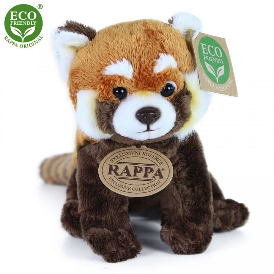 Rappa Λούτρινο Κόκκινο Πάντα Καθιστό 18 εκ. Eco-Friendly (201576) Rappa Λούτρινο Κόκκινο Πάντα Καθιστό 18 εκ. Eco-Friendly (201576)