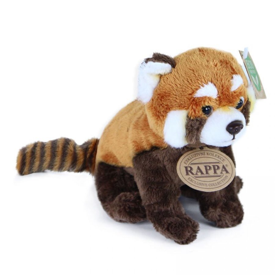 Rappa Λούτρινο Κόκκινο Πάντα Καθιστό 18 εκ. Eco-Friendly (201576) Rappa Λούτρινο Κόκκινο Πάντα Καθιστό 18 εκ. Eco-Friendly (201576)