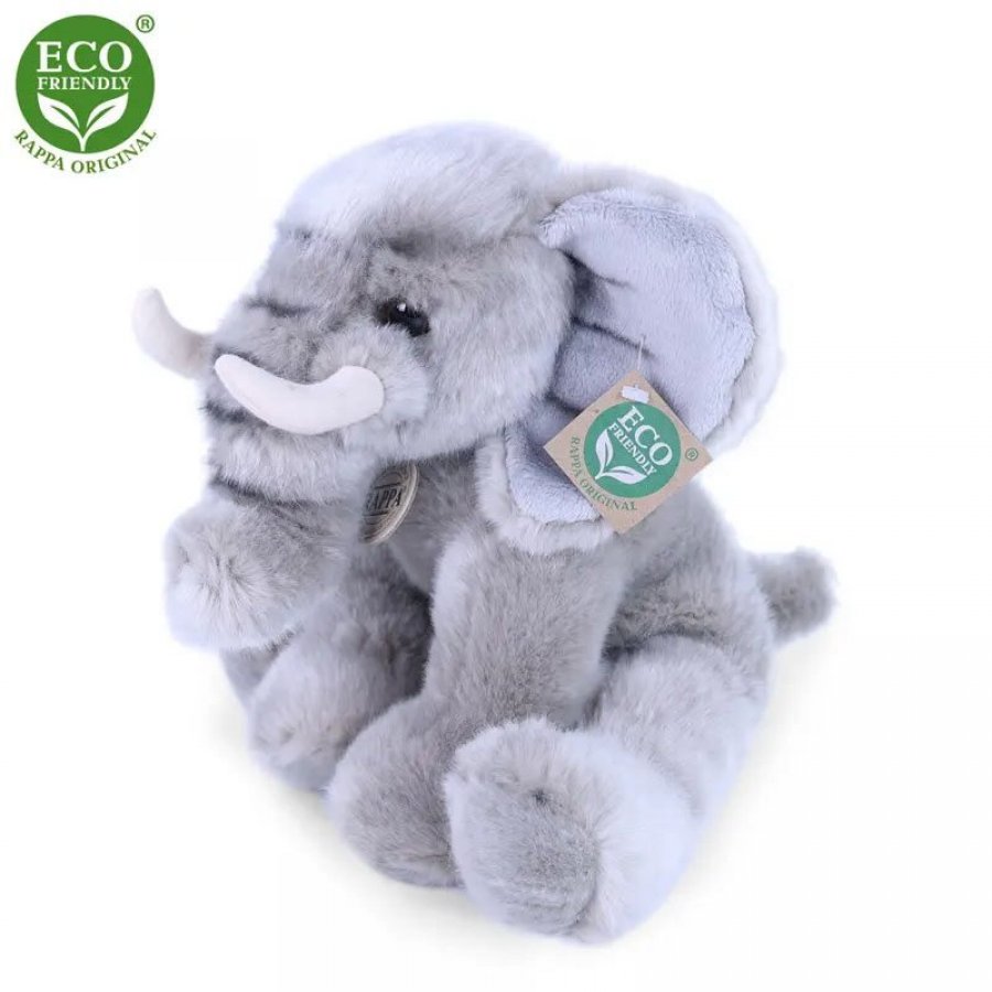 Rappa Λούτρινο Ελεφαντάκι Καθιστό 27 εκ. Eco-Friendly (211391) Rappa Λούτρινο Ελεφαντάκι Καθιστό 27 εκ. Eco-Friendly (211391)