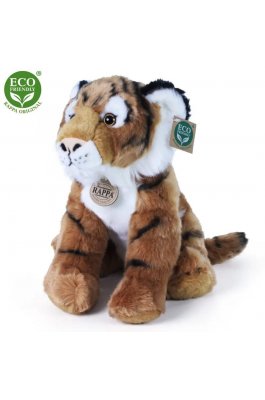 Rappa Λούτρινο Τιγράκι Καθιστό 30 εκ. Eco-Friendly (211698) Rappa Λούτρινο Τιγράκι Καθιστό 30 εκ. Eco-Friendly (211698)