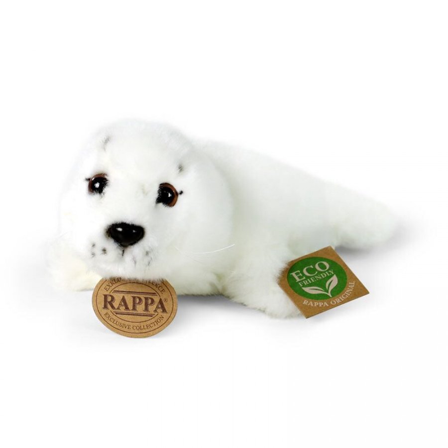 Rappa Λούτρινη Ασπρη Φώκια Ξαπλωτή 20 εκ. Eco-Friendly (220775) Rappa Λούτρινη Ασπρη Φώκια Ξαπλωτή 20 εκ. Eco-Friendly (220775)