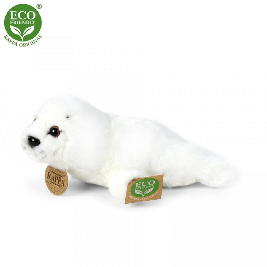 Rappa Λούτρινη Ασπρη Φώκια Ξαπλωτή 20 εκ. Eco-Friendly (220775) Rappa Λούτρινη Ασπρη Φώκια Ξαπλωτή 20 εκ. Eco-Friendly (220775)