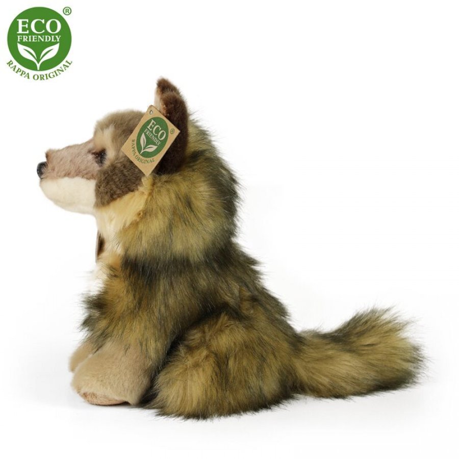 Rappa Λούτρινος Λύκος Καθιστός 20 εκ. Eco-Friendly (222991) Rappa Λούτρινος Λύκος Καθιστός 20 εκ. Eco-Friendly (222991)