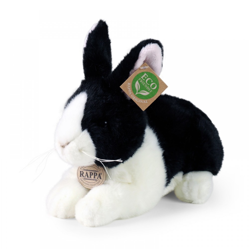 Rappa Λούτρινο Κουνέλι Ασπρόμαυρο 25 εκ. Eco-Friendly (230781) Rappa Λούτρινο Κουνέλι Ασπρόμαυρο 25 εκ. Eco-Friendly (230781)