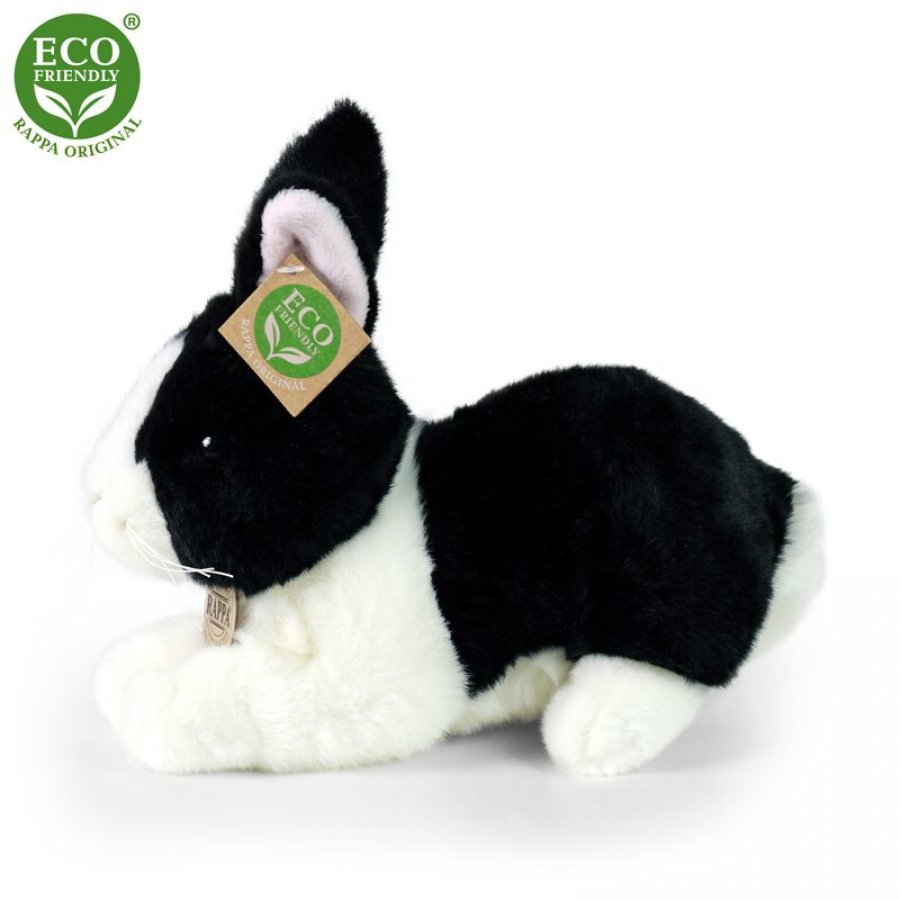Rappa Λούτρινο Κουνέλι Ασπρόμαυρο 25 εκ. Eco-Friendly (230781) Rappa Λούτρινο Κουνέλι Ασπρόμαυρο 25 εκ. Eco-Friendly (230781)