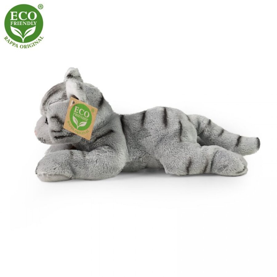 Rappa Λούτρινη Γκρί Γάτα Ξαπλωτή 18 εκ. Eco-Friendly (838123) Rappa Λούτρινη Γκρί Γάτα Ξαπλωτή 18 εκ. Eco-Friendly (838123)