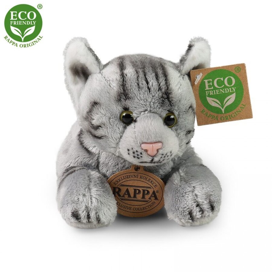 Rappa Λούτρινη Γκρί Γάτα Ξαπλωτή 18 εκ. Eco-Friendly (838123) Rappa Λούτρινη Γκρί Γάτα Ξαπλωτή 18 εκ. Eco-Friendly (838123)