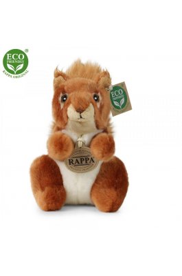 Rappa Λούτρινο Σκιουράκι Καθιστό 18εκ. Eco-Friendly (968738) Rappa Λούτρινο Σκιουράκι Καθιστό 18εκ. Eco-Friendly (968738)