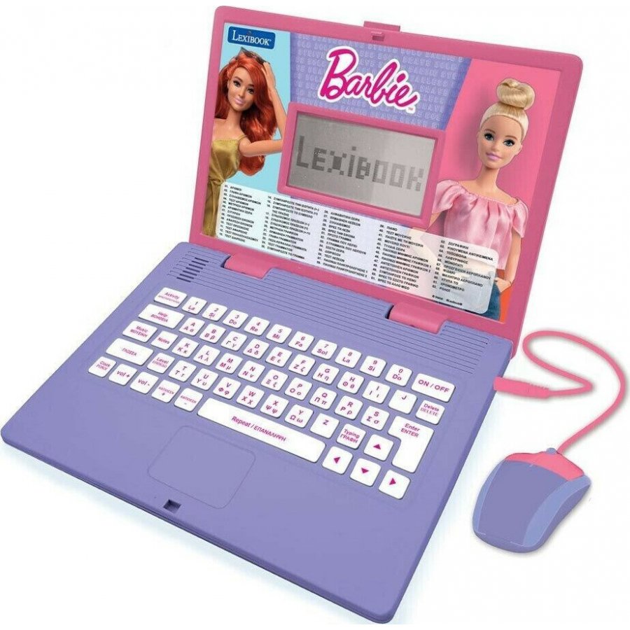 Lexibook Ηλεκτρονικό Παιδικό Εκπαιδευτικό Laptop/Tablet Barbie Δίγλωσσο (JC598BBi8) Lexibook Ηλεκτρονικό Παιδικό Εκπαιδευτικό Laptop/Tablet Barbie Δίγλωσσο (JC598BBi8)