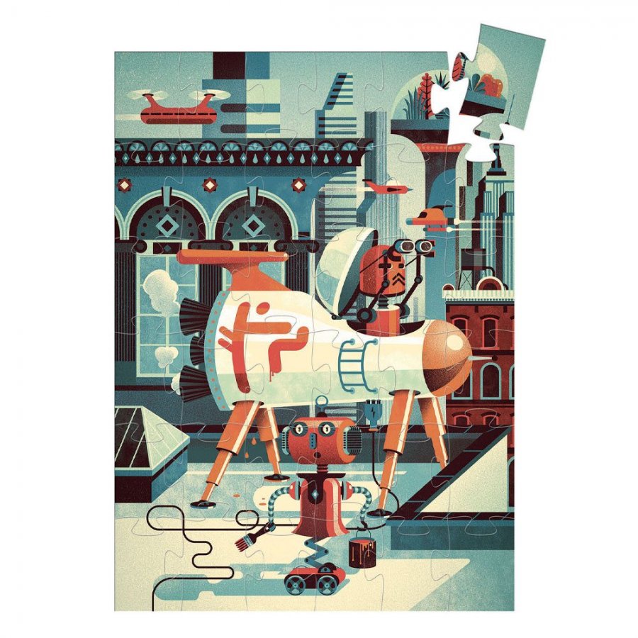 Djeco Παιδικό Puzzle Ο Μπομπ το Ρομπότ 36 pcs (DJ07239) Djeco Παιδικό Puzzle Ο Μπομπ το Ρομπότ 36 pcs (DJ07239)