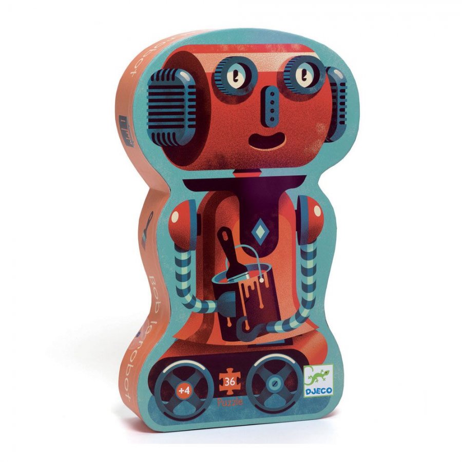 Djeco Παιδικό Puzzle Ο Μπομπ το Ρομπότ 36 pcs (DJ07239) Djeco Παιδικό Puzzle Ο Μπομπ το Ρομπότ 36 pcs (DJ07239)