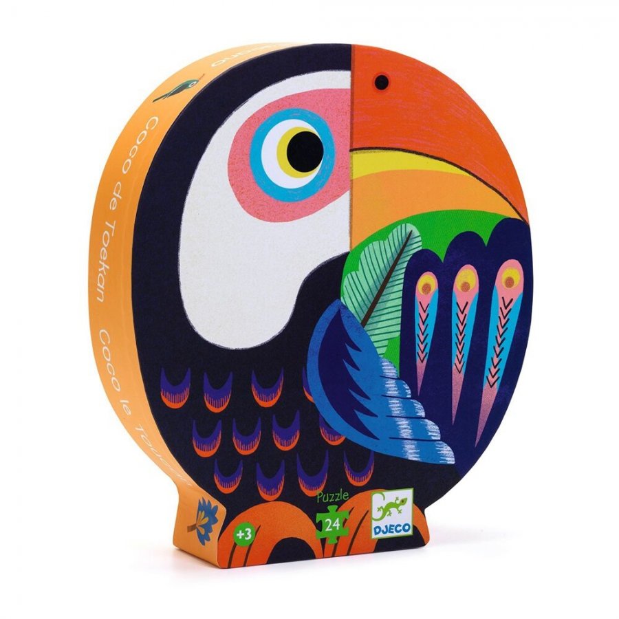 Djeco Παιδικό Puzzle Coco Το Τουκάν 24 pcs (DJ07283) Djeco Παιδικό Puzzle Coco Το Τουκάν 24 pcs (DJ07283)