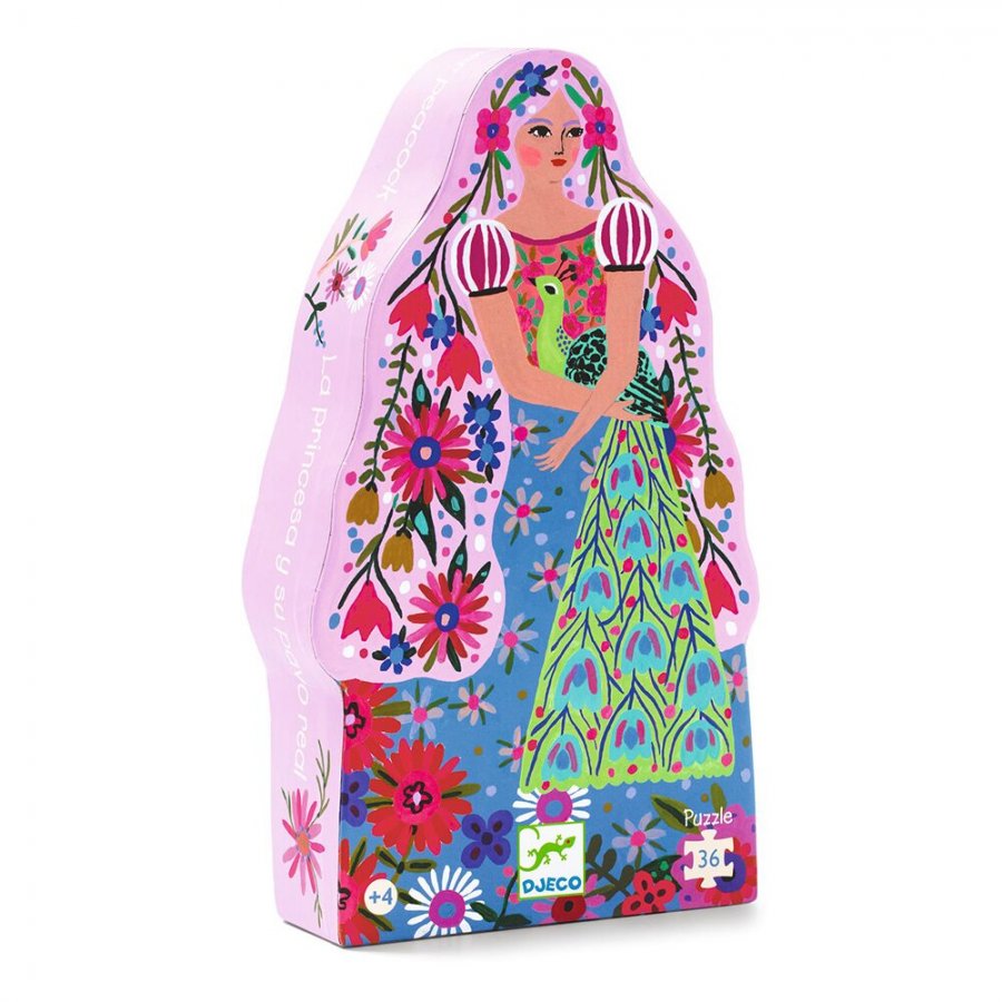 Djeco Παιδικό Puzzle Πριγκίπισσα με παγώνι 36 pcs (DJ07300) Djeco Παιδικό Puzzle Πριγκίπισσα με παγώνι 36 pcs (DJ07300)