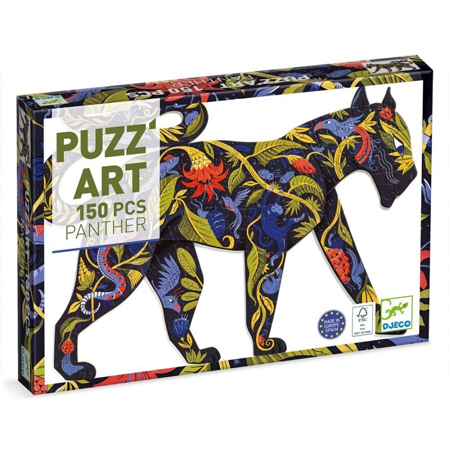 Djeco Παιδικό Puzzle Art Πάνθηρας 150 pcs (DJ07659) Djeco Παιδικό Puzzle Art Πάνθηρας 150 pcs (DJ07659)