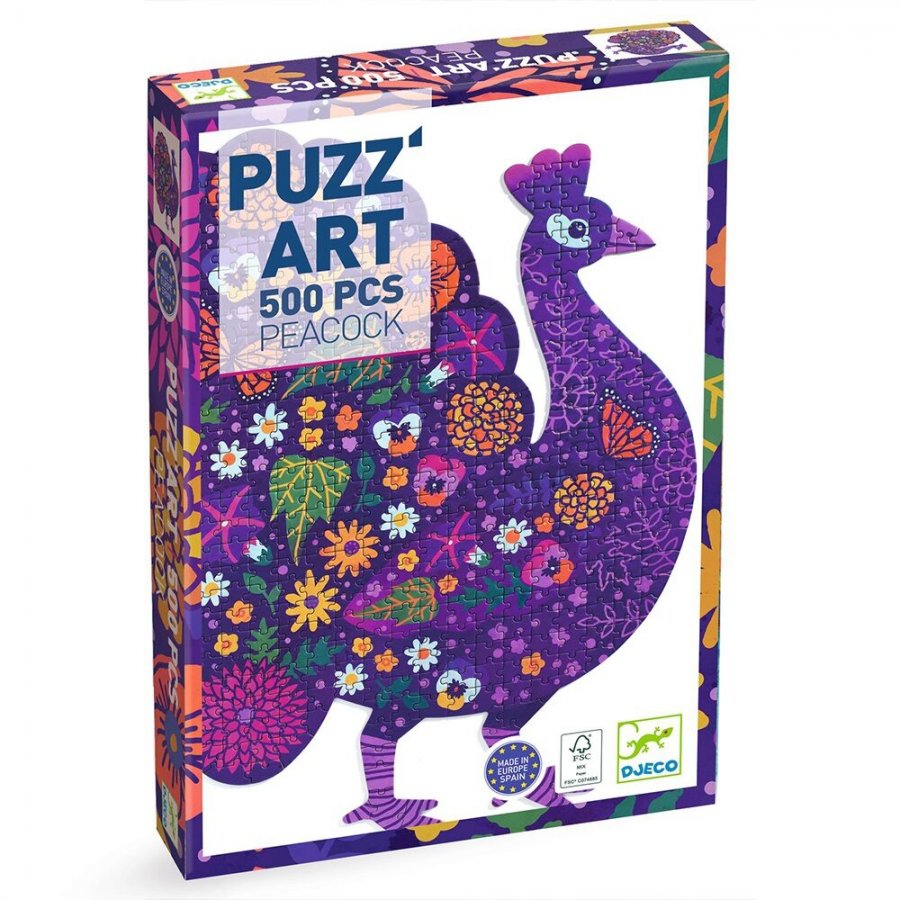 Djeco Παιδικό Puzzle Art Παγώνι 350 pcs (DJ07669) Djeco Παιδικό Puzzle Art Παγώνι 350 pcs (DJ07669)