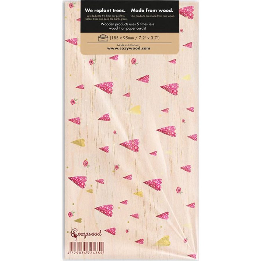 Cozywood Ξύλινος Φάκελος με Καρτάκι: Ποδήλατο (ENVN068) Cozywood Ξύλινος Φάκελος με Καρτάκι: Ποδήλατο (ENVN068)