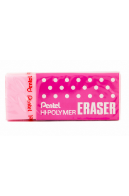 Pentel Γόμα για Μολύβι HiPolymer Ροζ (ZEH05P) Pentel Γόμα για Μολύβι HiPolymer Ροζ (ZEH05P)