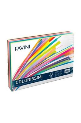 Favini Χαρτόνι A4 220γρ. 100 φύλλα Διάφορα Χρώματα Favini Χαρτόνι A4 220γρ. 100 φύλλα Διάφορα Χρώματα