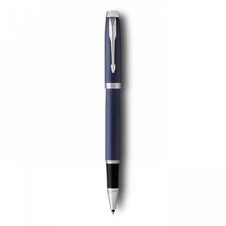 Parker I.M. Core Στυλό Rollerball Μαύρο Μπλε με Μπλε Μελάνι Parker I.M. Core Στυλό Rollerball Μαύρο Μπλε με Μπλε Μελάνι