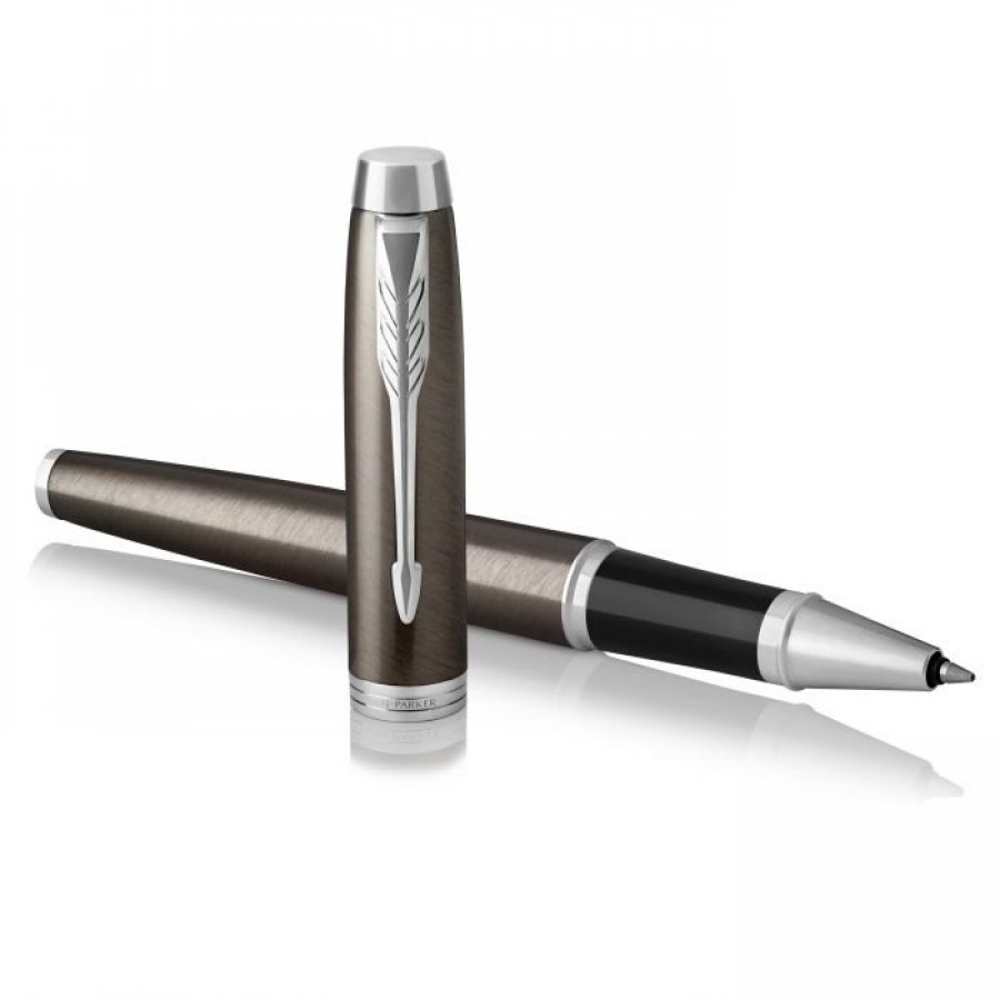 Parker I.M. Core Rollerball Dark Espresso με Μπλε Μελάνι Parker I.M. Core Rollerball Dark Espresso με Μπλε Μελάνι