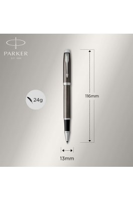 Parker I.M. Core Rollerball Dark Espresso με Μπλε Μελάνι