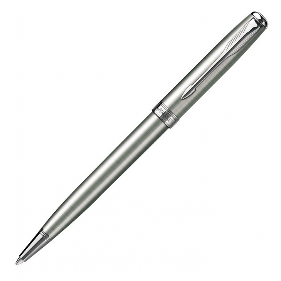 Parker Sonnet Core Ballpen Stainless Steel PT Ασημί Parker Sonnet Core Ballpen Stainless Steel PT Ασημί