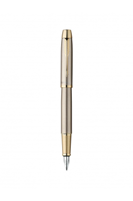 Parker I.M. Core Πένα Γραφής Brush Metal GT FP με Μπλε Μελάνι Parker I.M. Core Πένα Γραφής Brush Metal GT FP με Μπλε Μελάνι