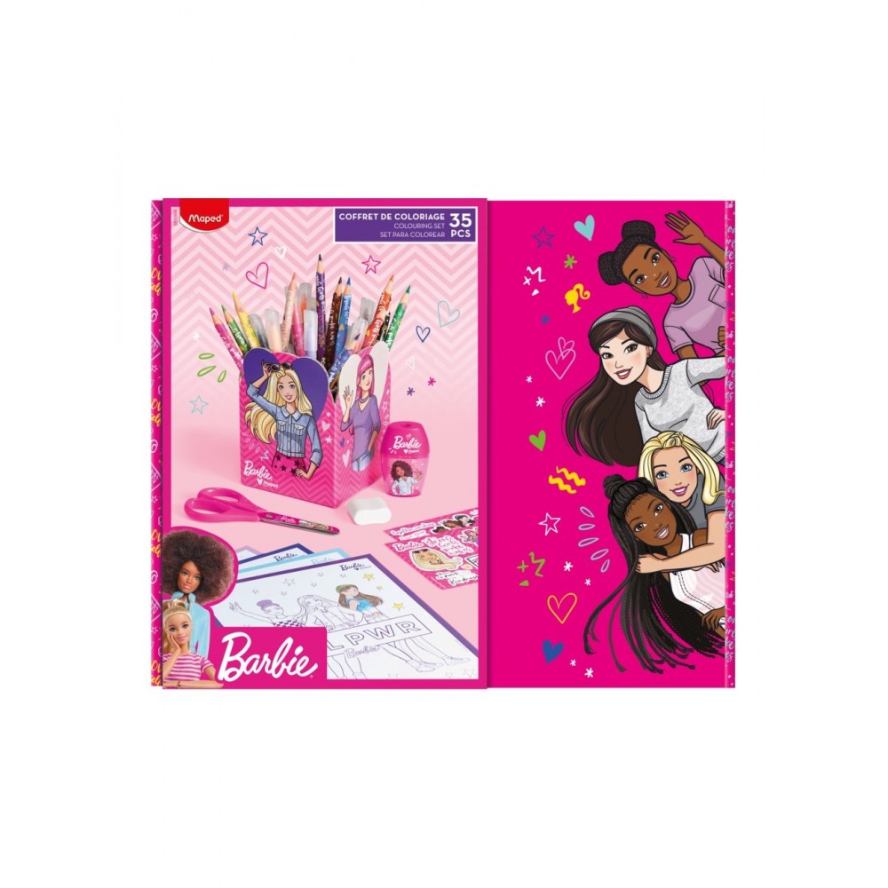 Maped Gift Box Barbie 35pcs (981866) Maped Gift Box Barbie 35pcs (981866)