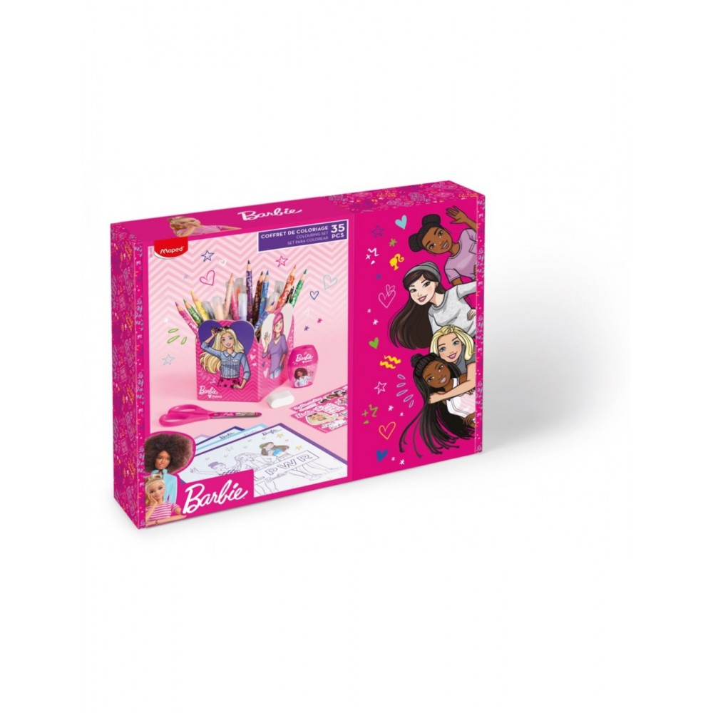 Maped Gift Box Barbie 35pcs (981866) Maped Gift Box Barbie 35pcs (981866)