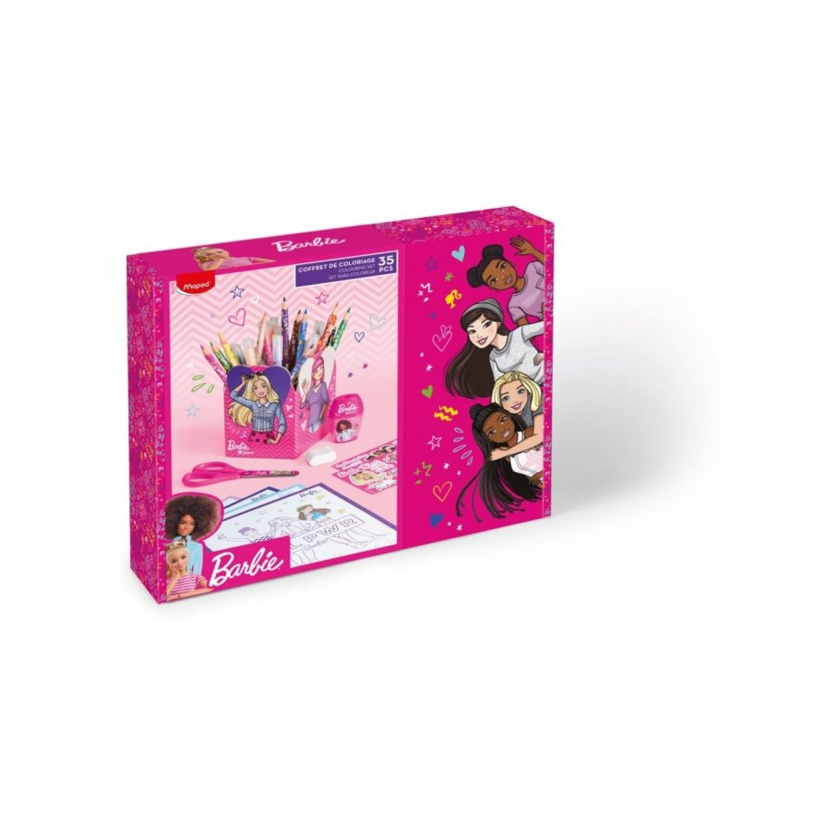 Maped Gift Box Barbie 35pcs (981866) Maped Gift Box Barbie 35pcs (981866)