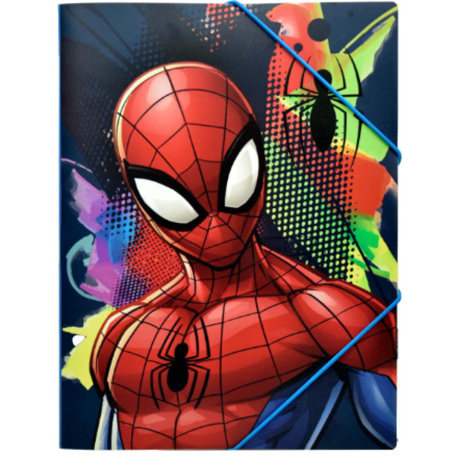 Gim Ντοσιέ με Λάστιχο A4 Spiderman (33706515) Gim Ντοσιέ με Λάστιχο A4 Spiderman (33706515)