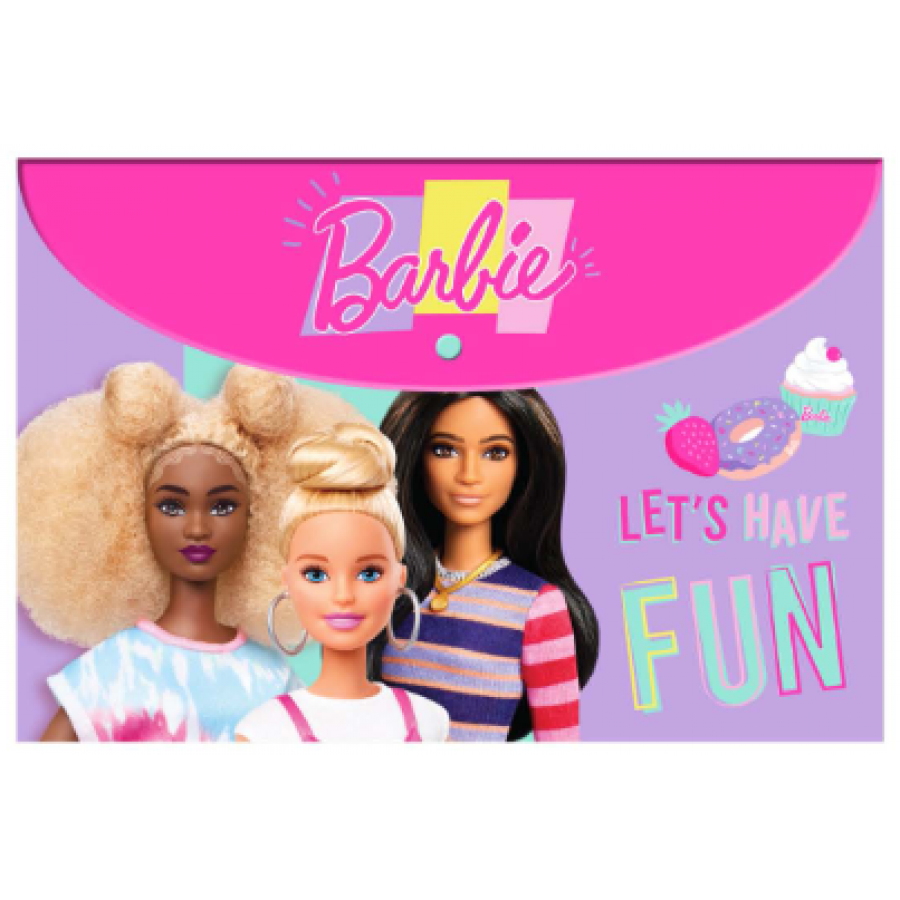 Gim Φάκελος με Κουμπί A4 Barbie (34984580) Gim Φάκελος με Κουμπί A4 Barbie (34984580)