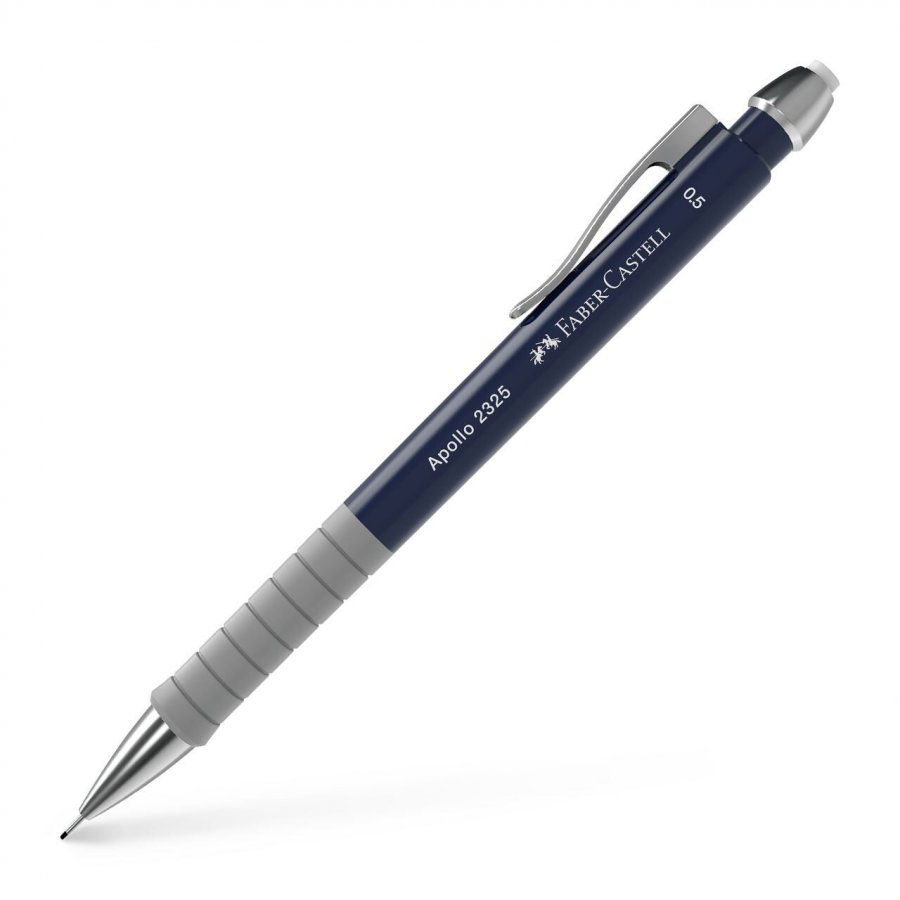 Faber-Castell Apollo Μηχανικό Μολύβι 0.5mm με Γόμα Κατάλληλο για Σχέδιο Μπλε (232503) Faber-Castell Apollo Μηχανικό Μολύβι 0.5mm με Γόμα Κατάλληλο για Σχέδιο Μπλε (232503)