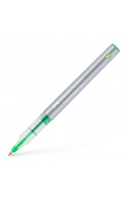 Faber-Castell Free Ink Στυλό Rollerball 0.7mm με Πράσινο Mελάνι (348130)