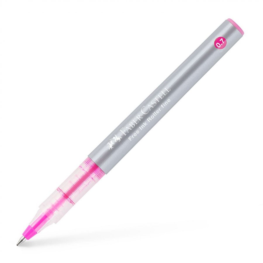 Faber-Castell Free Ink Στυλό Rollerball 0.7mm με Ροζ Mελάνι (348130) Faber-Castell Free Ink Στυλό Rollerball 0.7mm με Ροζ Mελάνι (348130)