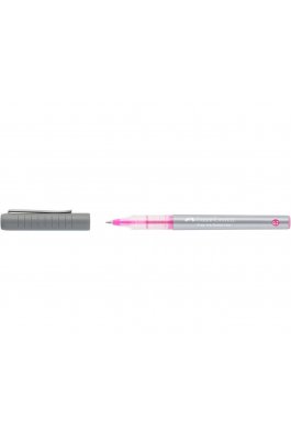 Faber-Castell Free Ink Στυλό Rollerball 0.7mm με Ροζ Mελάνι (348130)