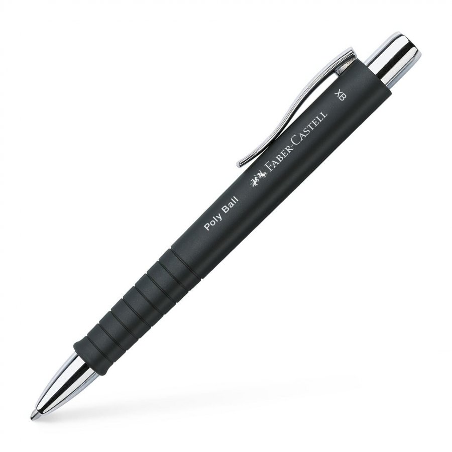 Faber-Castell Στυλό Poly Ballpoint XB Μαύρο με Μπλε Μελάνι (241153) Faber-Castell Στυλό Poly Ballpoint XB Μαύρο με Μπλε Μελάνι (241153)