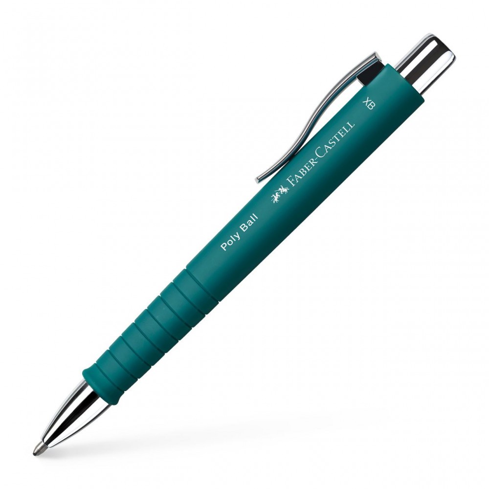 Faber-Castell Στυλό Poly Ballpoint XB Σμαραγδί με Μπλε Μελάνι (241167) Faber-Castell Στυλό Poly Ballpoint XB Σμαραγδί με Μπλε Μελάνι (241167)