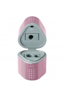 Faber-Castell Grip Roze Shadow Τριπλή Ξύστρα Βαρελάκι (183804) Faber-Castell Grip Roze Shadow Τριπλή Ξύστρα Βαρελάκι (183804)
