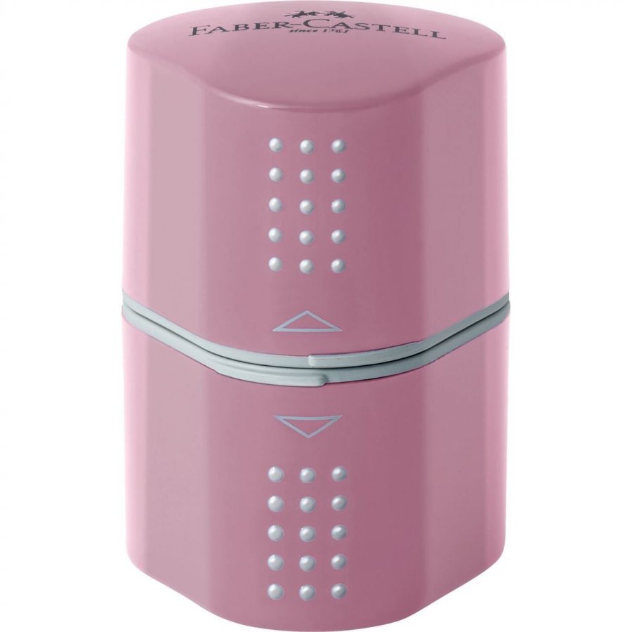 Faber-Castell Grip Roze Shadow Τριπλή Ξύστρα Βαρελάκι (183804) Faber-Castell Grip Roze Shadow Τριπλή Ξύστρα Βαρελάκι (183804)