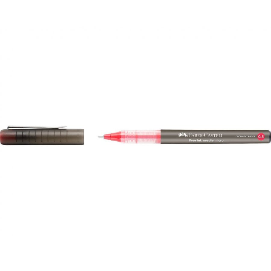 Faber-Castell Στυλό Rollerball 0.5mm με Κόκκινο Μελάνι Free Ink Needle (348630) Faber-Castell Στυλό Rollerball 0.5mm με Κόκκινο Μελάνι Free Ink Needle (348630)
