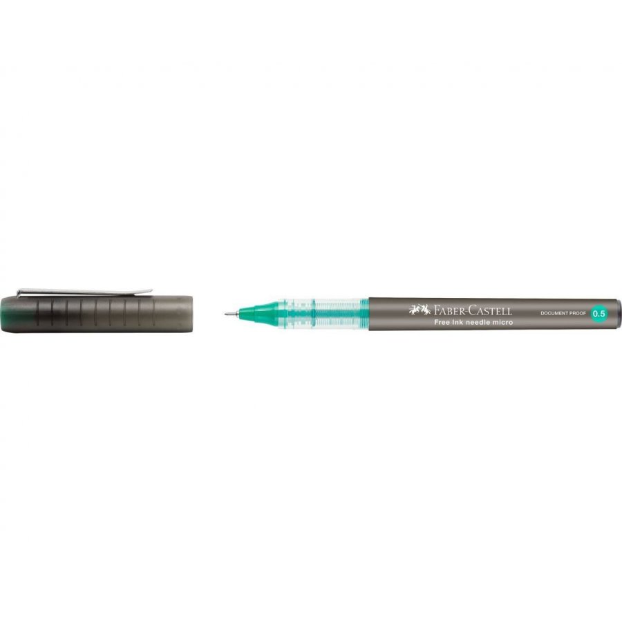 Faber Στυλό Rollerball 0.5mm με Πράσινο Μελάνι Free Ink (348630) Faber Στυλό Rollerball 0.5mm με Πράσινο Μελάνι Free Ink (348630)