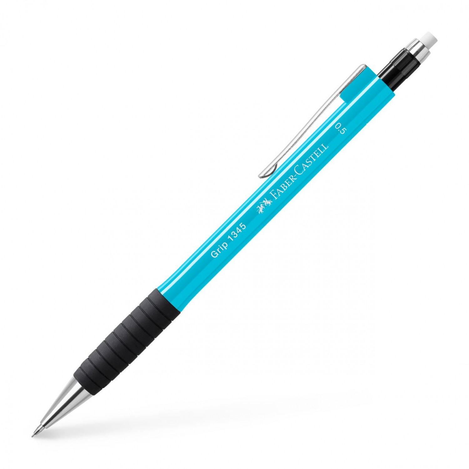 Faber-Castell Μηχανικό Μολύβι 0.5mm με Γόμα Γαλάζιο (134513)