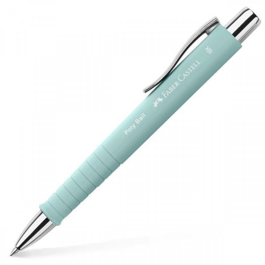 Faber-Castell Στυλό Ballpoint Σιέλ με Μπλε Μελάνι Poly Ball XB (241105) Faber-Castell Στυλό Ballpoint Σιέλ με Μπλε Μελάνι Poly Ball XB (241105)