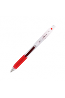 Faber-Castell Στυλό Gel 0.7mm με Κόκκινο Μελάνι Fast (641721)