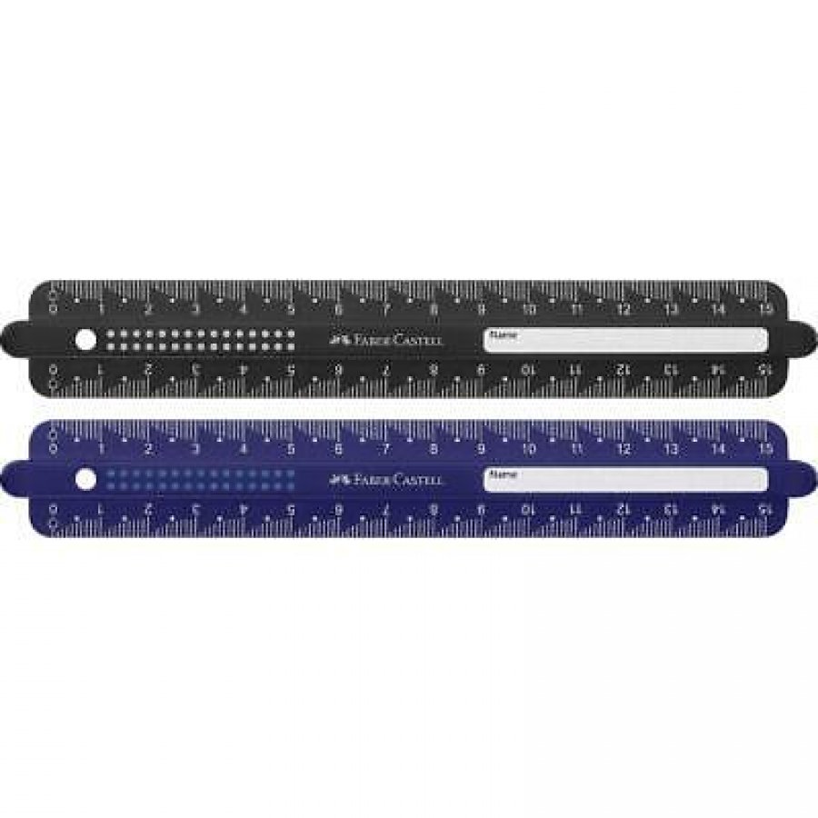 Faber-Castell Χάρακας Dots Lineal Anti-Break 15cm (172115) Faber-Castell Χάρακας Dots Lineal Anti-Break 15cm (172115)