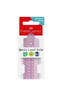 Faber-Castell Χάρακας Sparkle Lineal Anti-Break 30cm (172030)